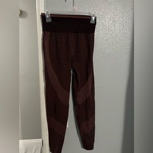 Pink yoga pants